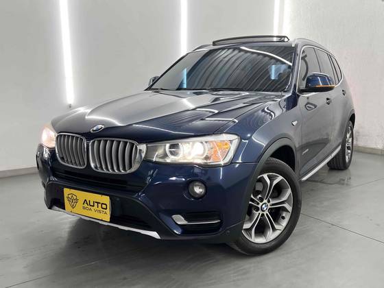 BMW X3 2.0 20I X LINE 4X4 16V GASOLINA 4P AUTOMÁTICO BMW X3 2.0 20I X LINE 4X4 16V GASOLINA 4P AUTOMÁTICO